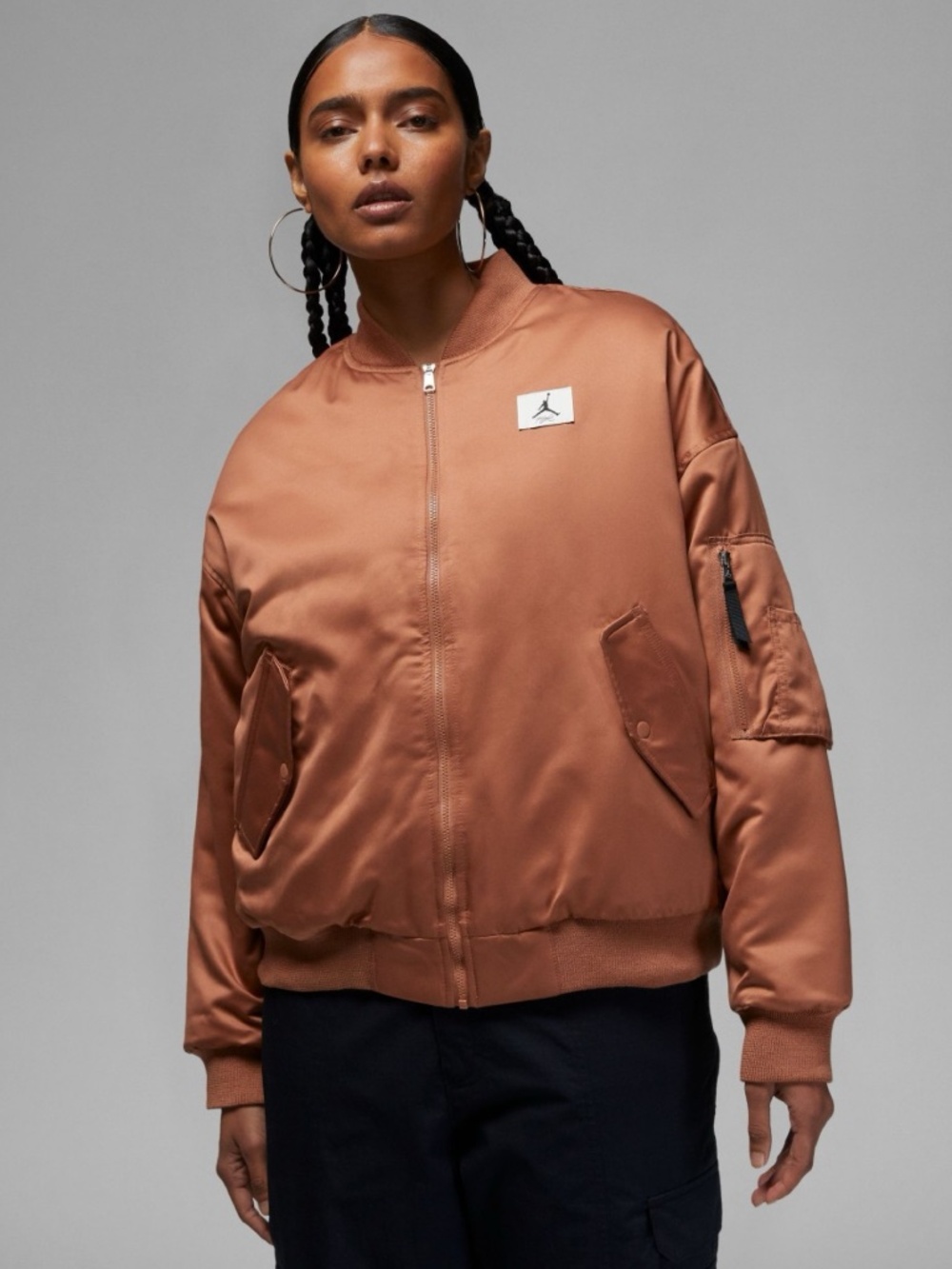 NWT Nike Air Jordan Flight Renegade Bomber Jacket Sz M